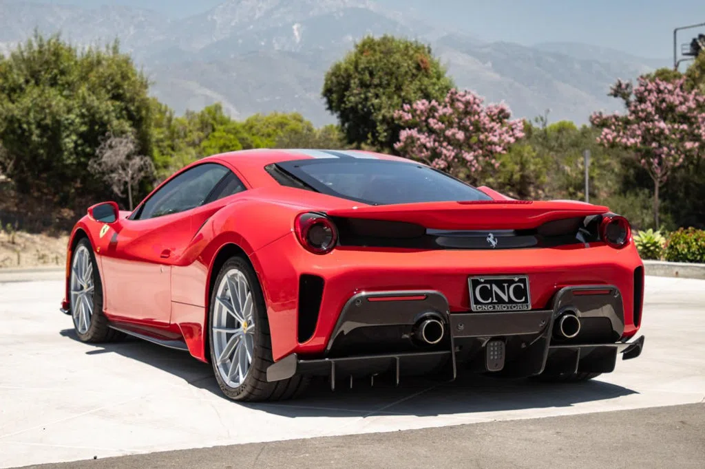 2019 Ferrari 488 Pista, exterior, Red