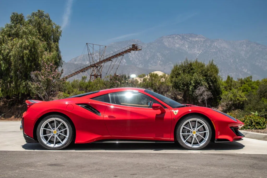 2019 Ferrari 488 Pista, exterior, Red