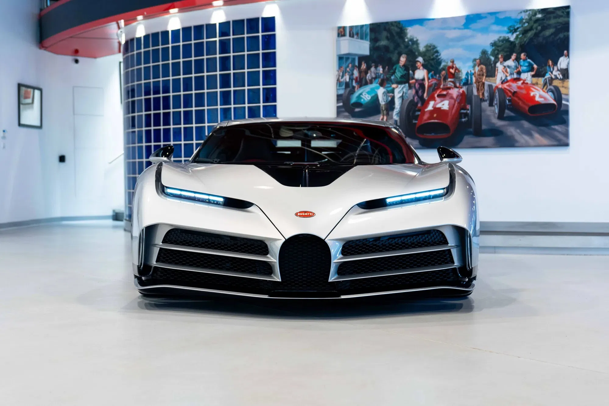 2022 Bugatti Centodieci for sale, exterior, EB110 Argent