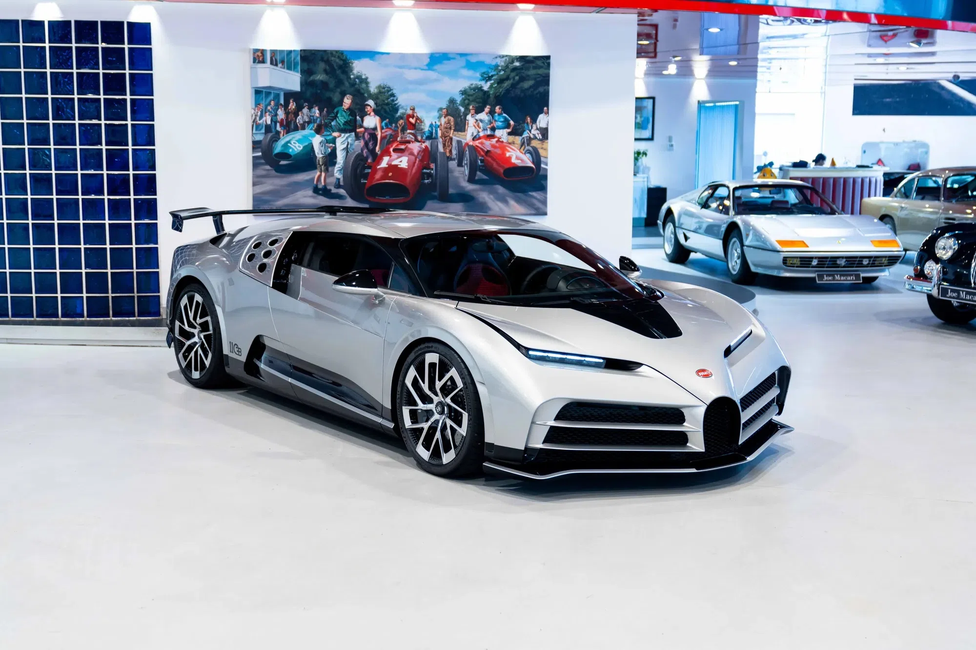2022 Bugatti Centodieci for sale, exterior, EB110 Argent