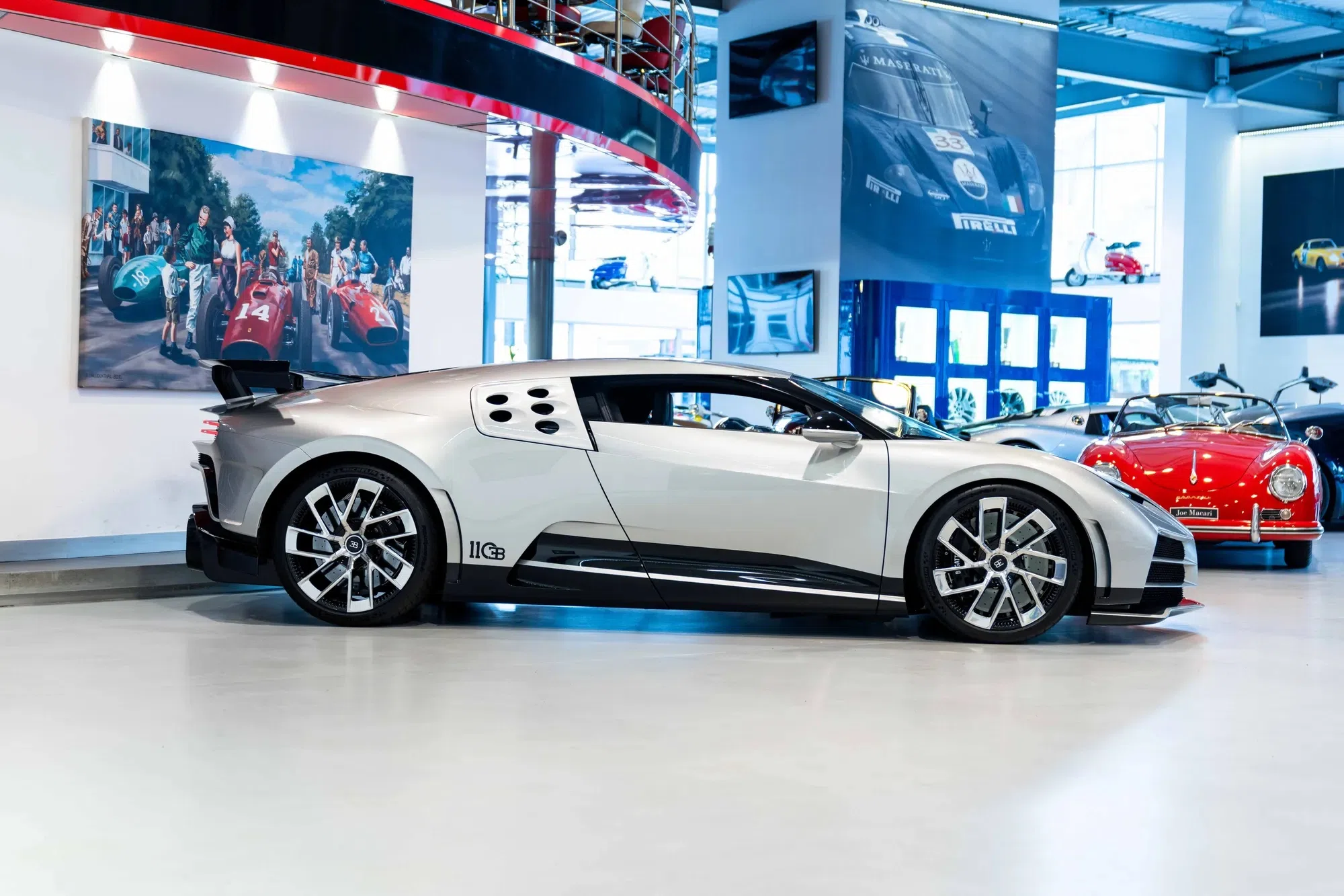 2022 Bugatti Centodieci for sale, exterior, EB110 Argent