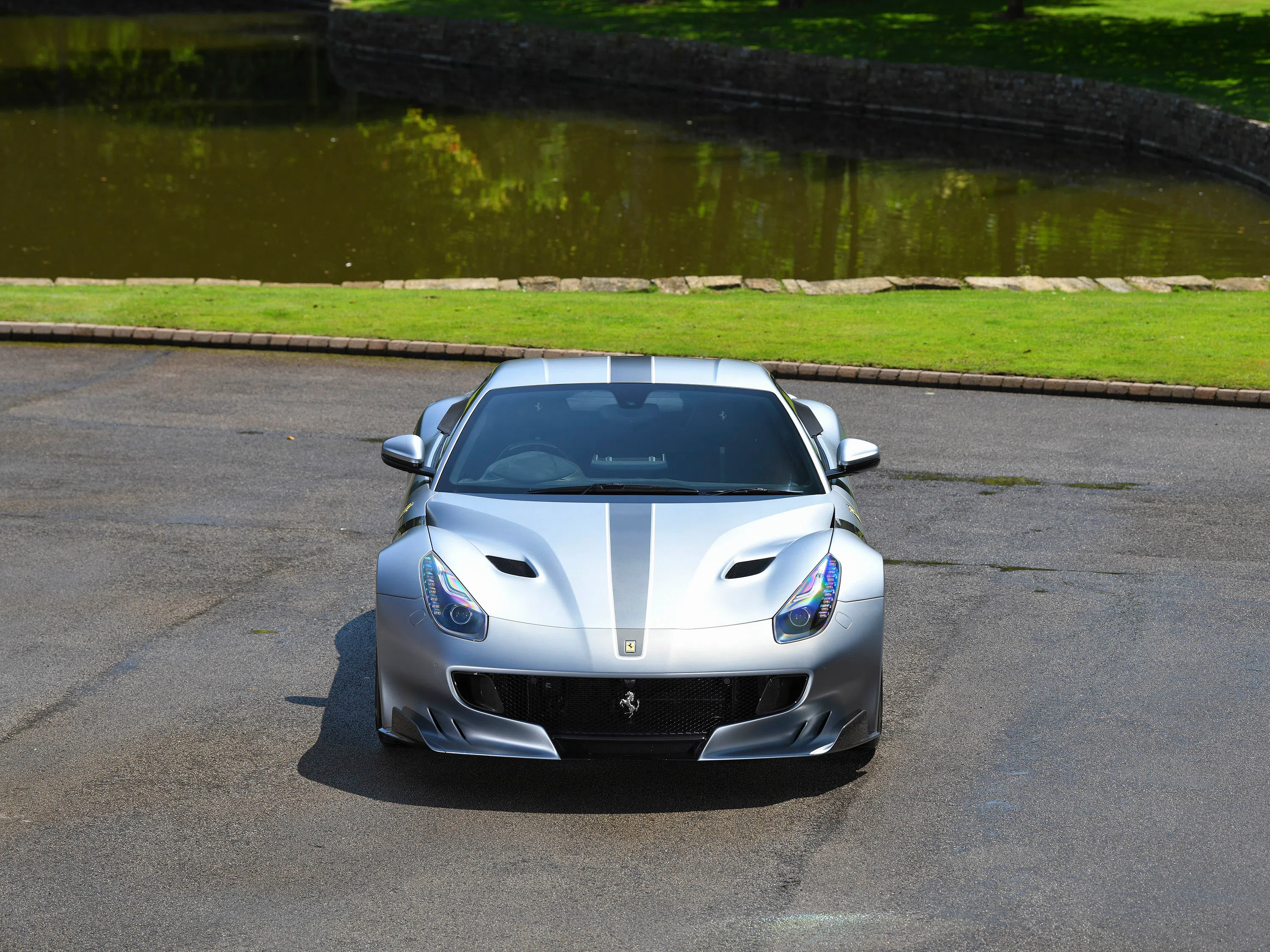 2017 Ferrari F12tdf for sale, exterior, Grigio Titanio Opaco