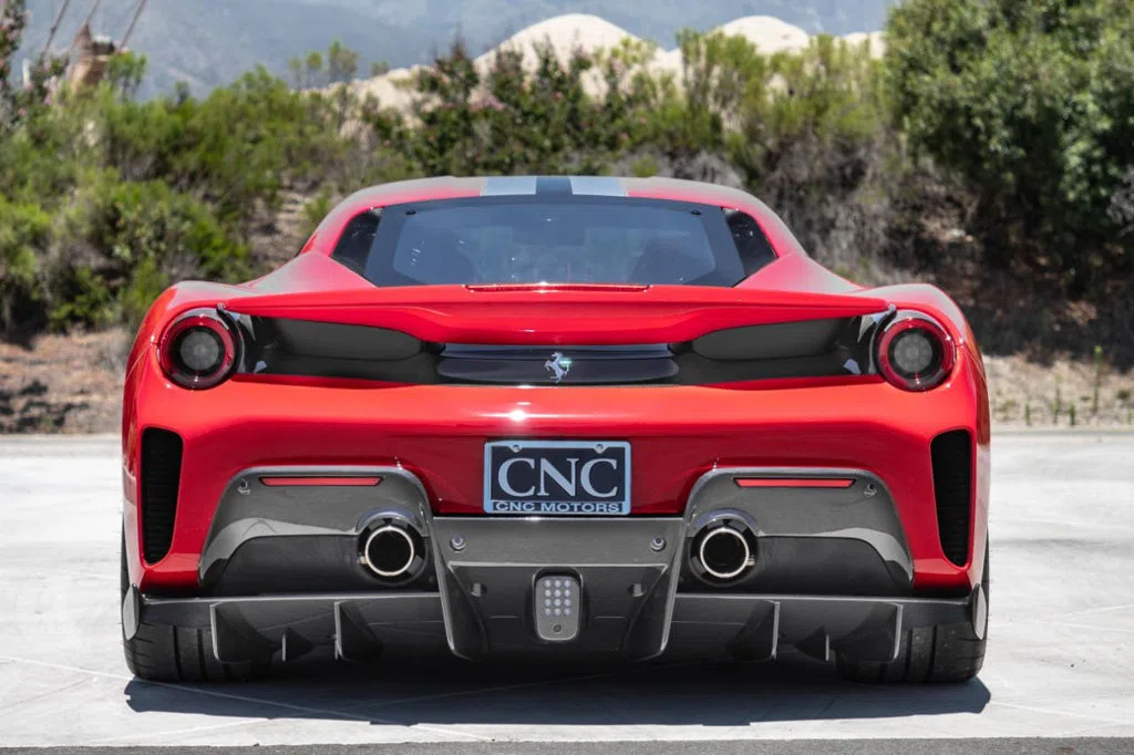 2019 Ferrari 488 Pista, exterior, Red