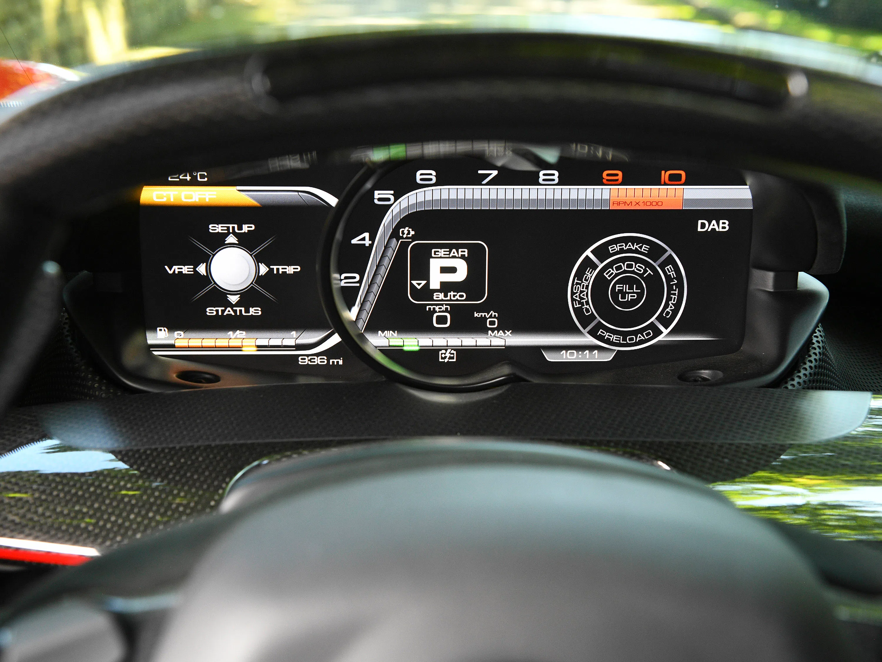 2018 Ferrari LaFerrari Aperta interior