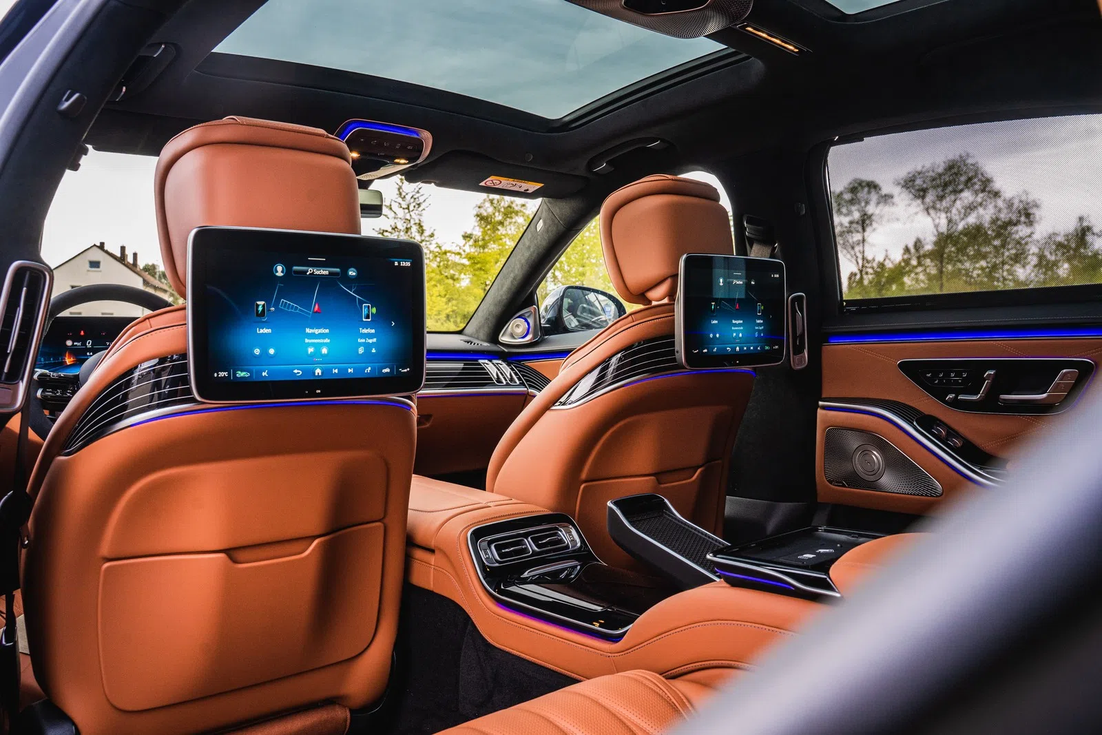 2024 BRABUS 930 interior, seats, Siena Brown | Leder