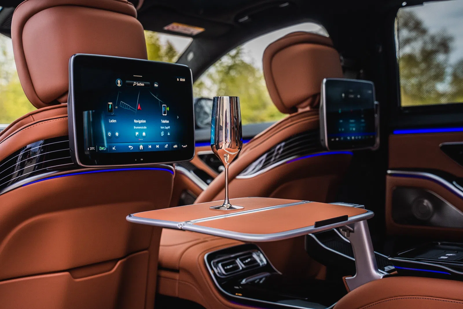 2024 BRABUS 930 interior, seats, Siena Brown | Leder