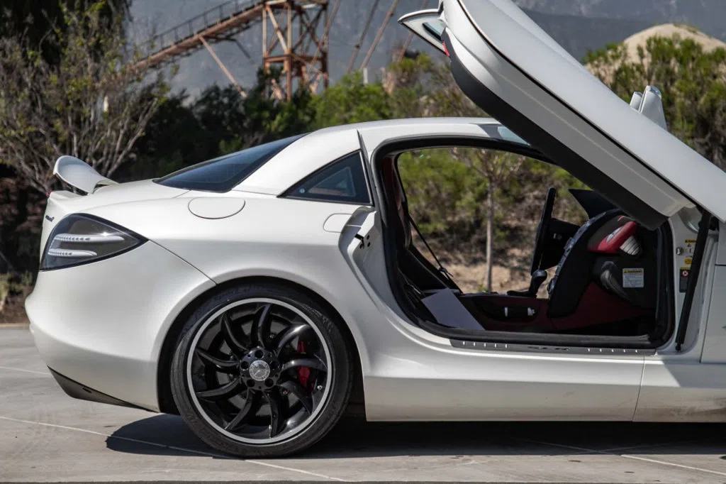 2009 Mercedes-Benz SLR McLaren, exterior, White