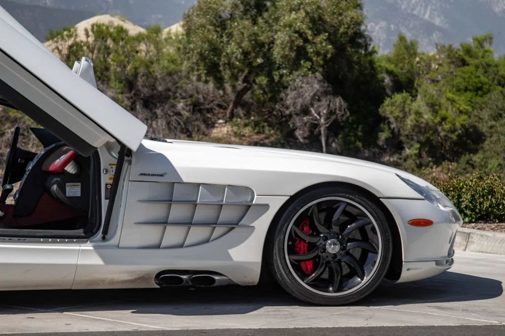 2009 Mercedes-Benz SLR McLaren, exterior, White