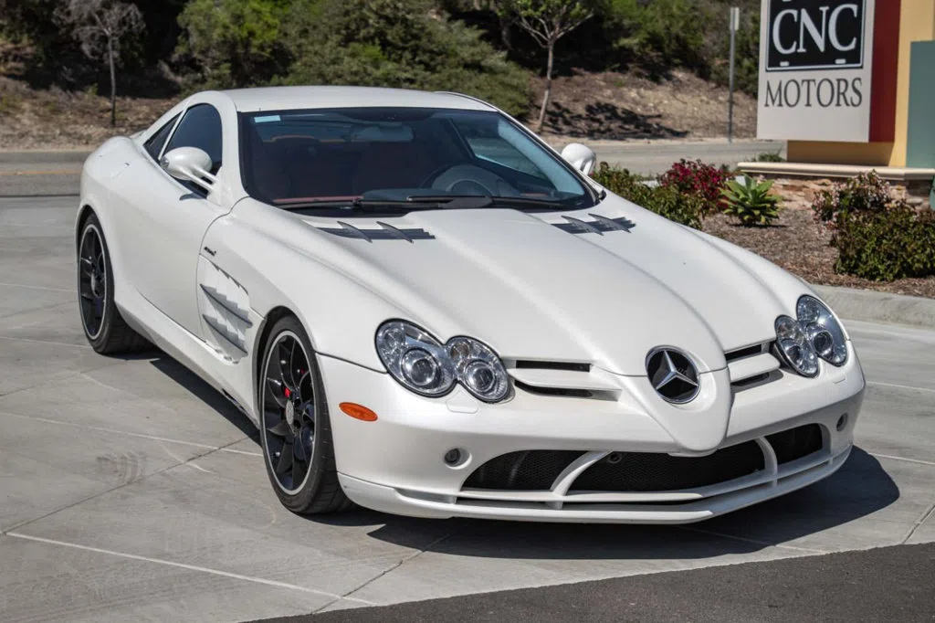 2009 Mercedes-Benz SLR McLaren, exterior, White