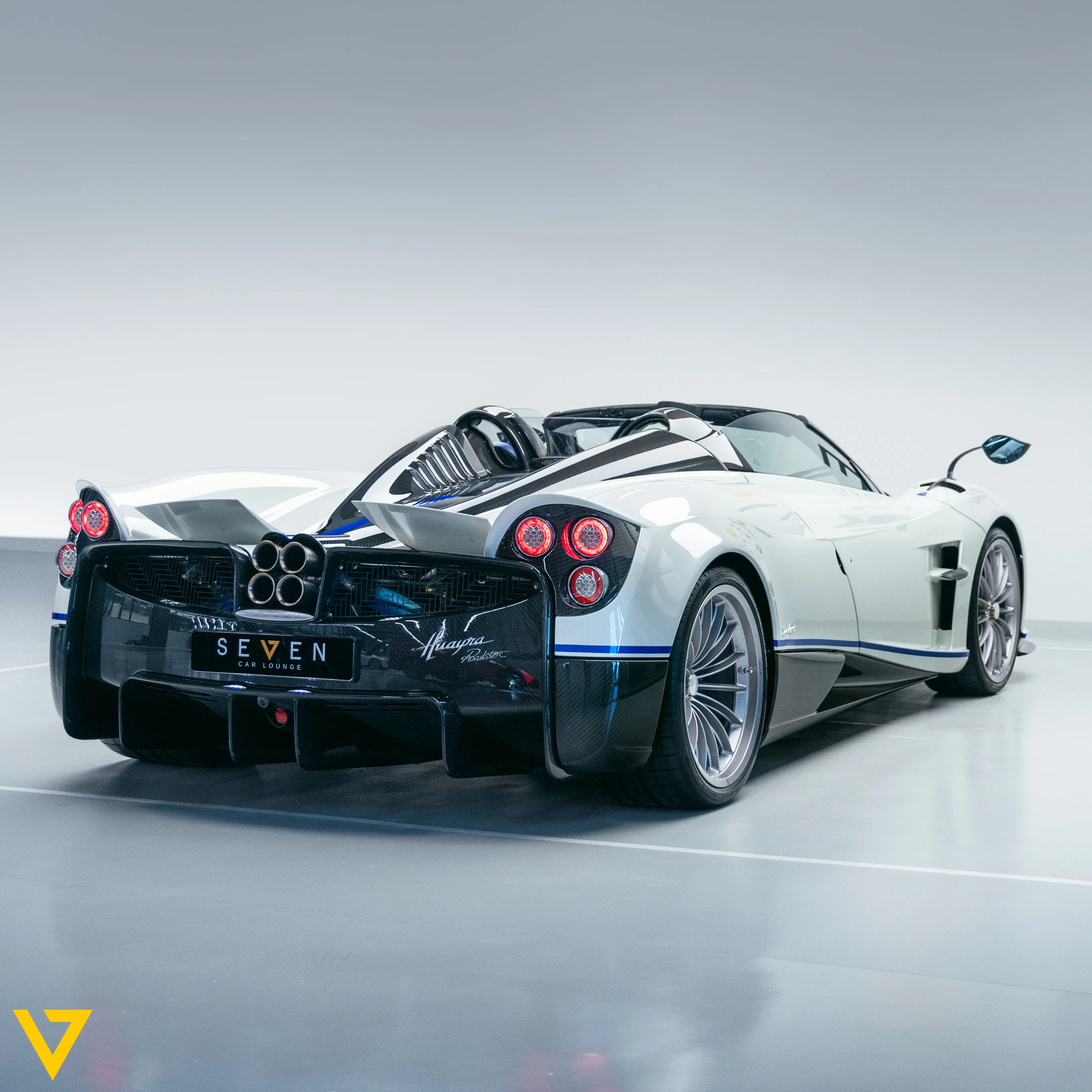 2019 Pagani Huayra Roadster for sale, exterior, Bianco