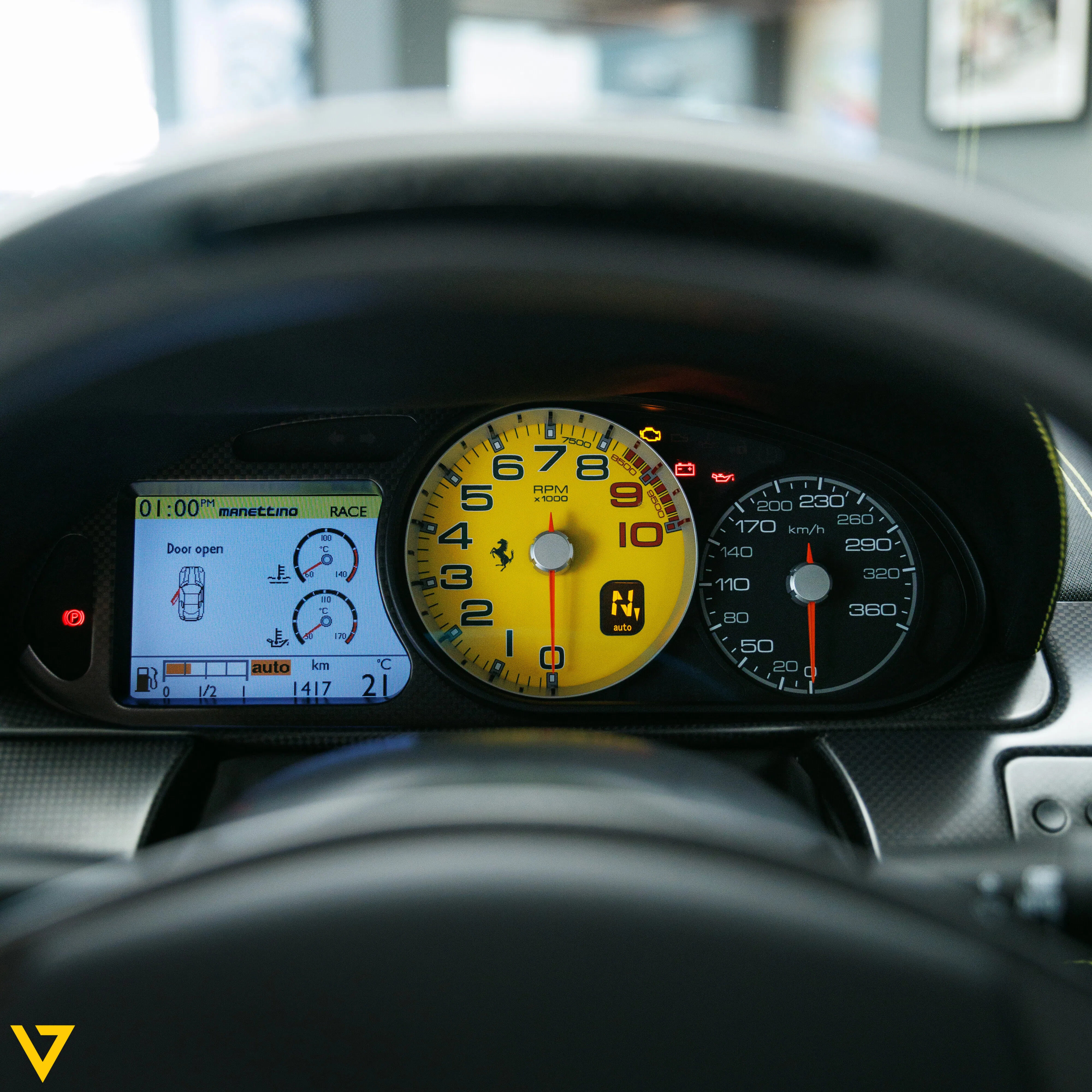 2011 Ferrari 599 GTO interior