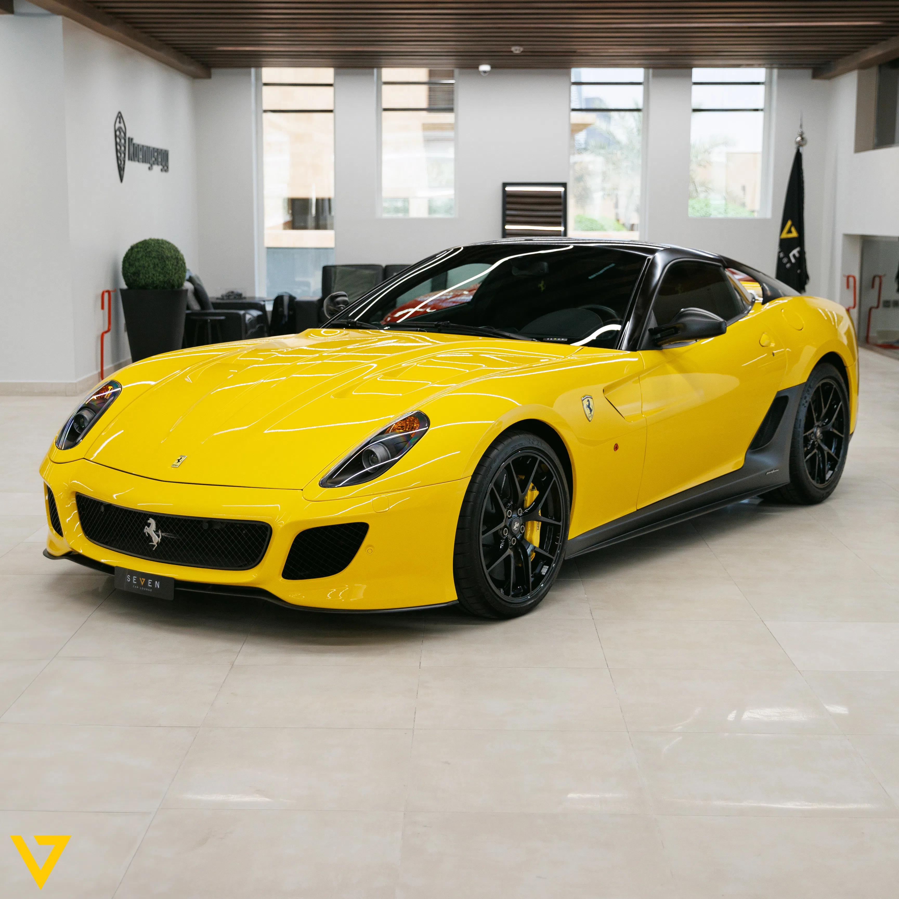 2011 Ferrari 599 GTO for sale, exterior, Giallo Tristrato