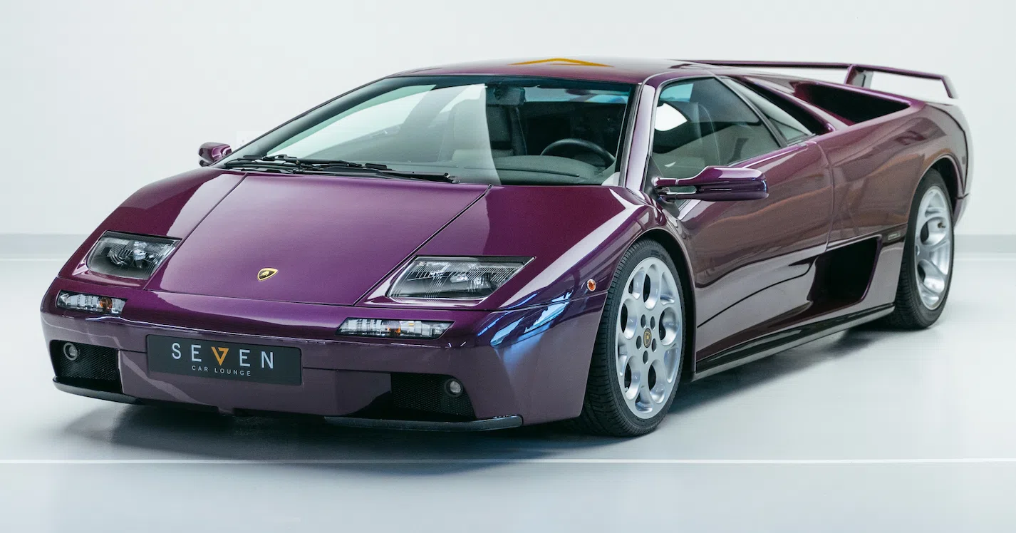 2002 Lamborghini Diablo VT 6.0 for sale, exterior, Viola Ophelia