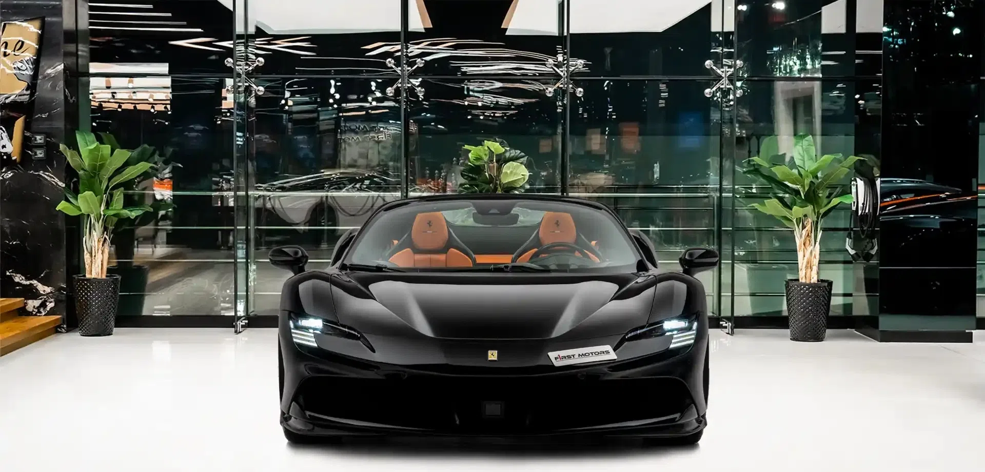 2024 Ferrari SF90 Spider for sale, exterior, Black