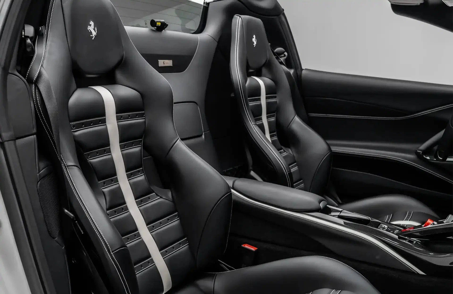 2021 Ferrari 812 GTS Atelier interior, seats, Black