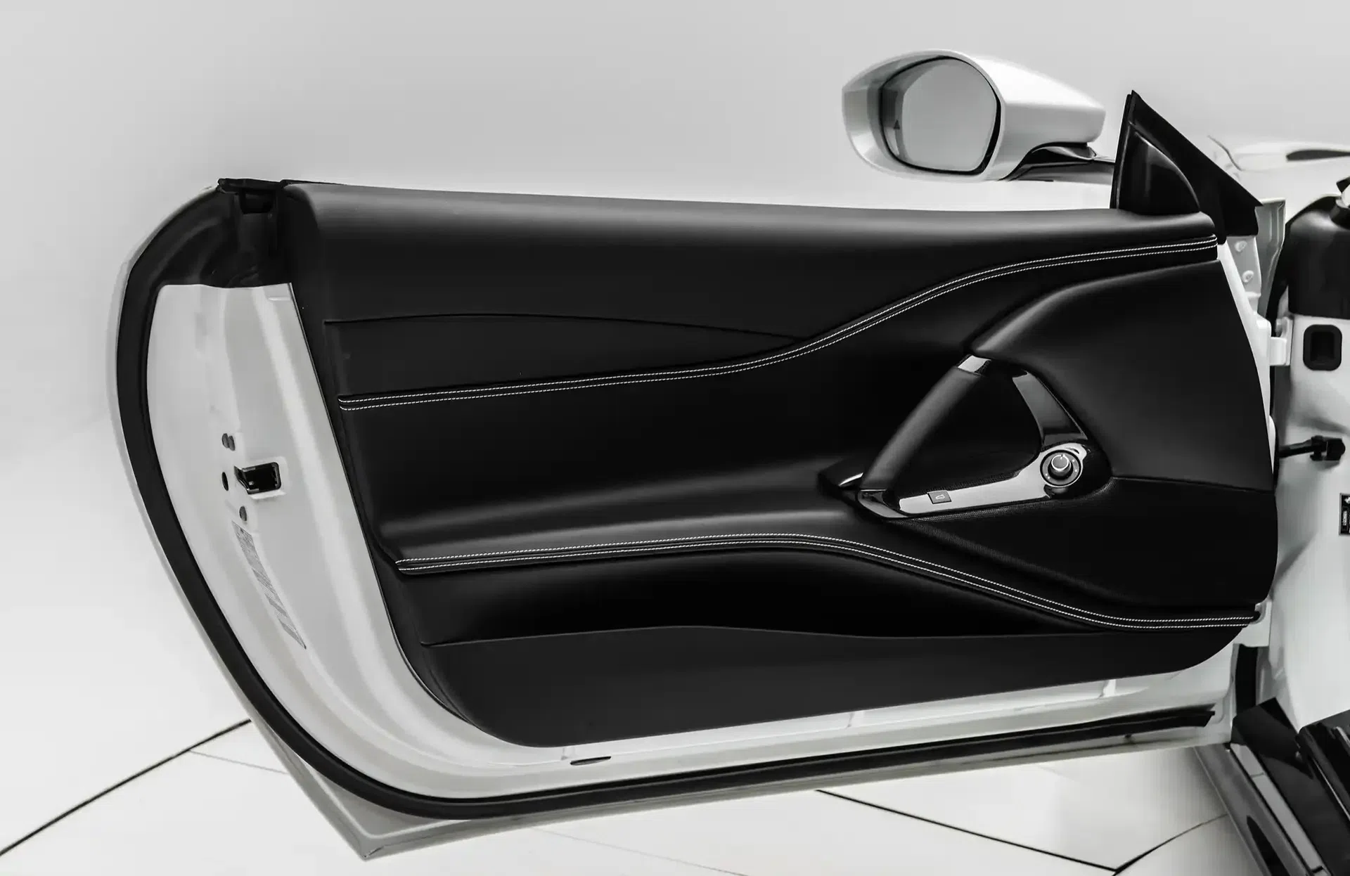 2021 Ferrari 812 GTS Atelier interior, door panel, Black