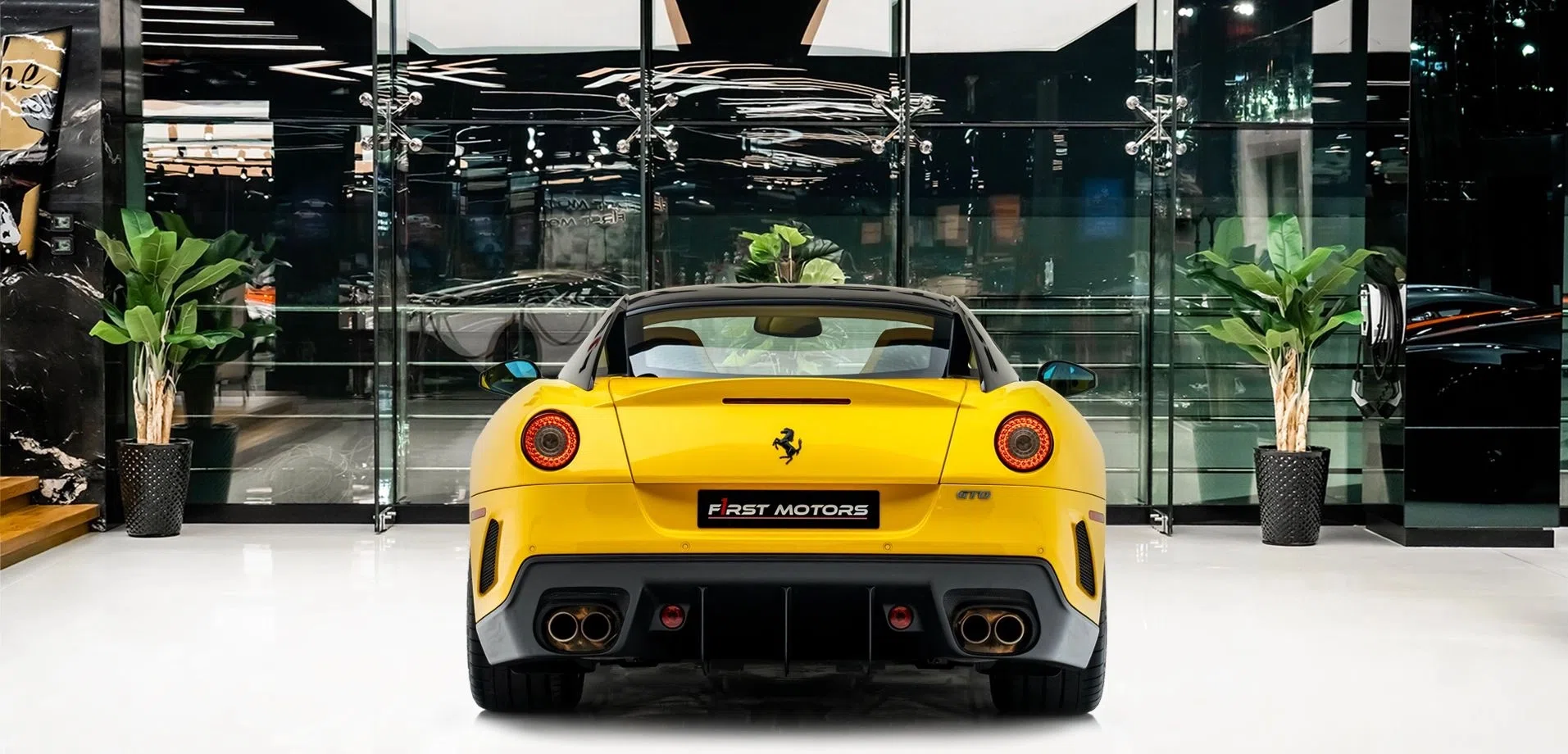 2011 Ferrari 599 GTO for sale, exterior, Yellow