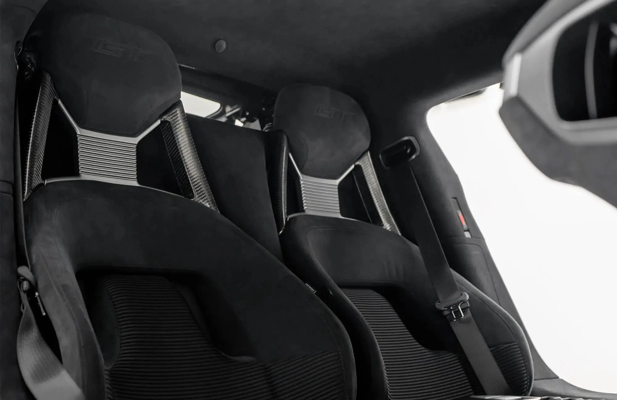 2022 Ford GT Studio Collection interior, seats, Black