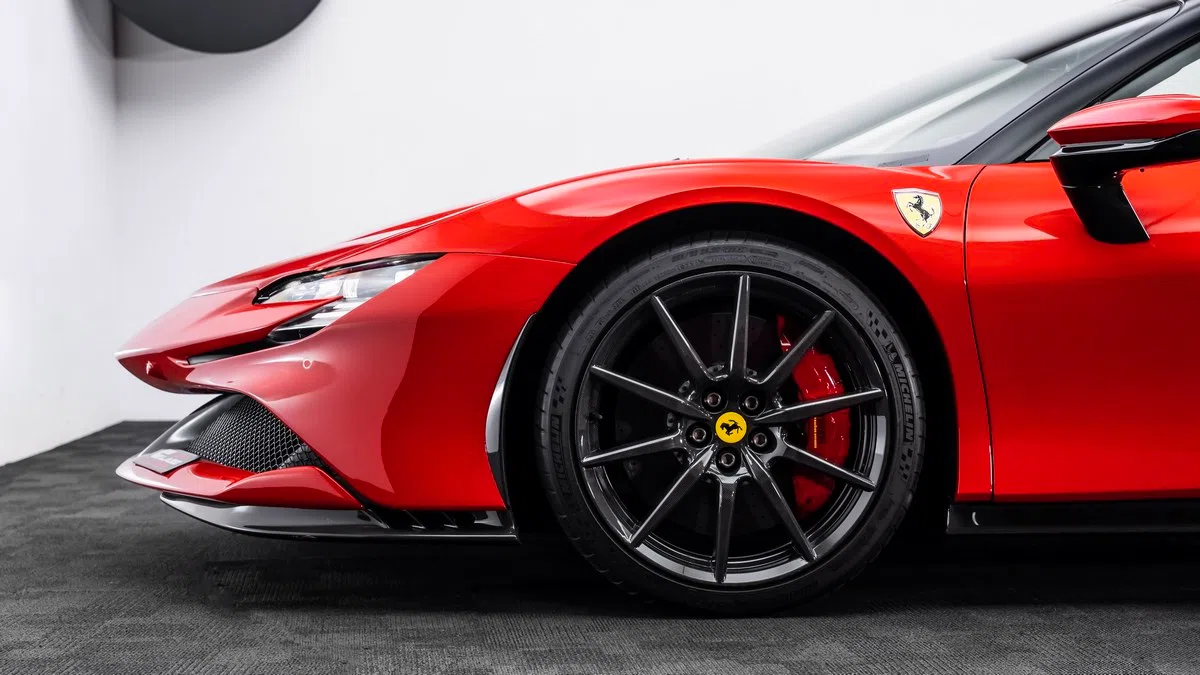 2021 Ferrari SF90 Stradale for sale, exterior, Rosso Corsa