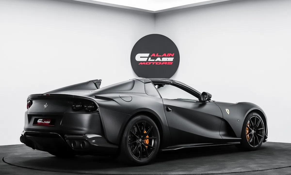 2022 Ferrari 812 GTS for sale, exterior, Nero Opaco