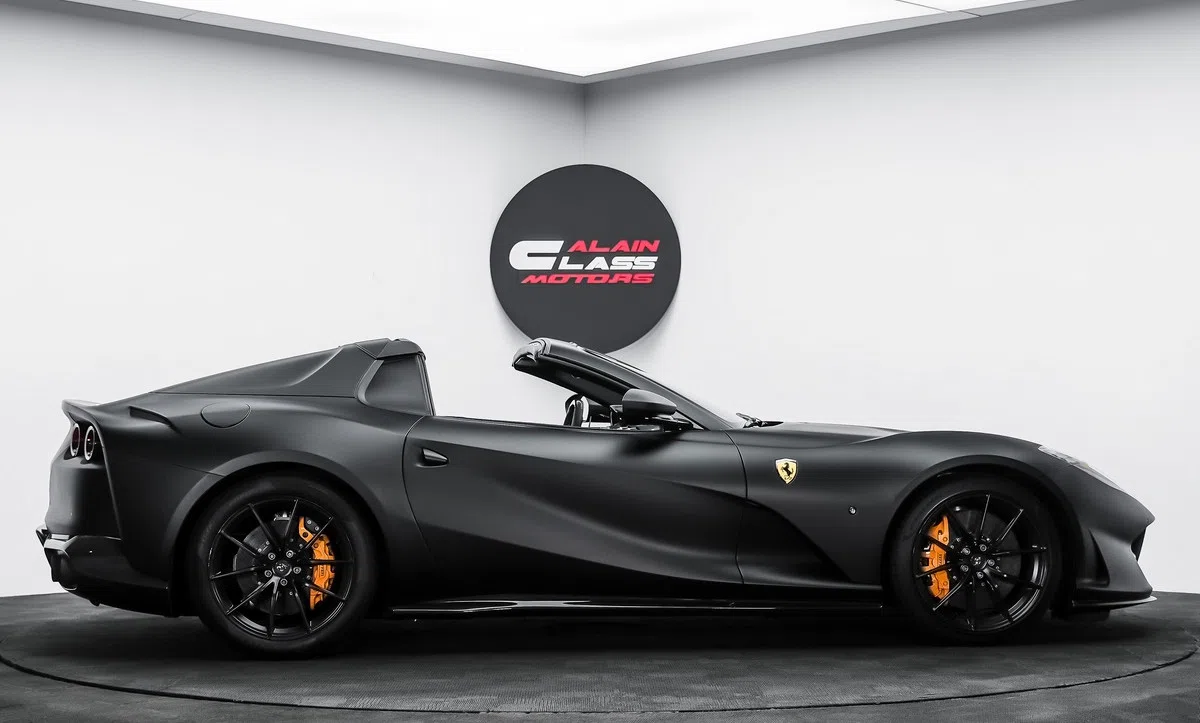 2022 Ferrari 812 GTS for sale, exterior, Nero Opaco