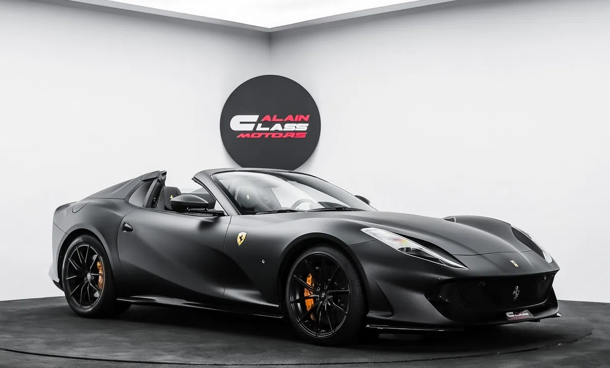 2022 Ferrari 812 GTS for sale, exterior, Nero Opaco