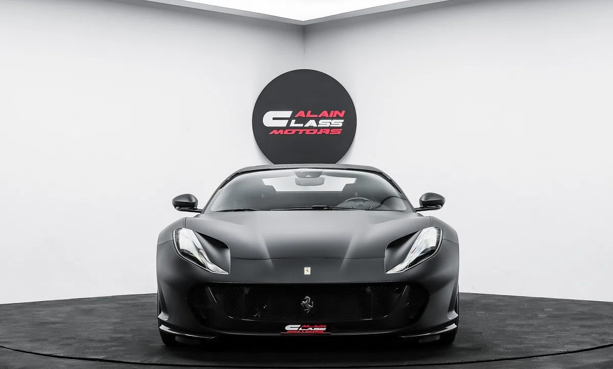 2022 Ferrari 812 GTS for sale, exterior, Nero Opaco