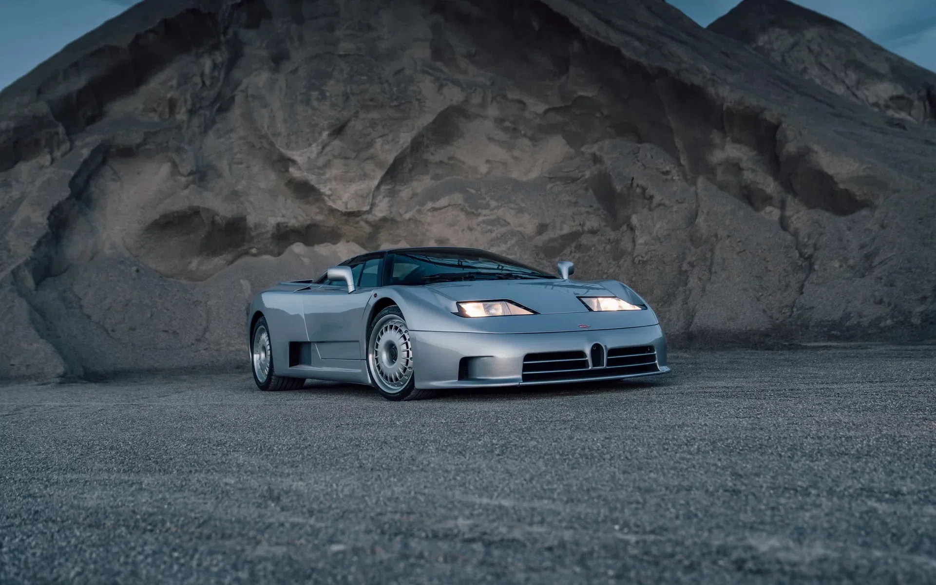 1994 Bugatti EB110 GT for sale, exterior, Grigio Chiaro