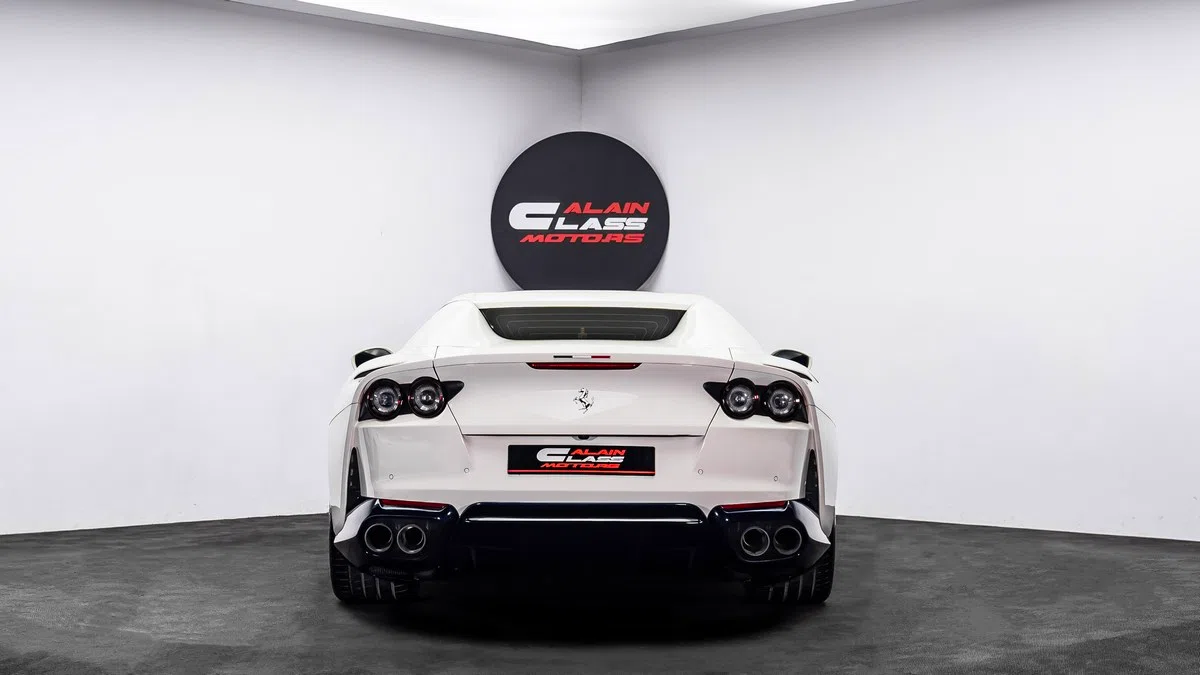2023 Ferrari 812 GTS for sale, exterior, Bianco Avus