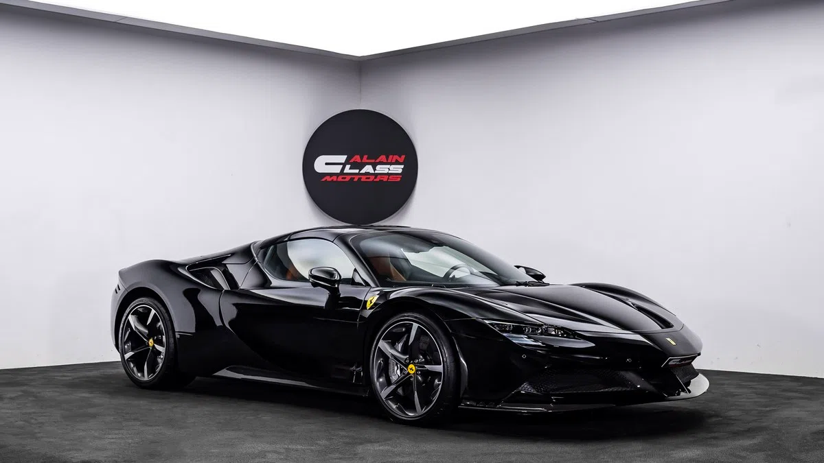 2024 Ferrari SF90 Spider for sale, exterior, Nero Opaco