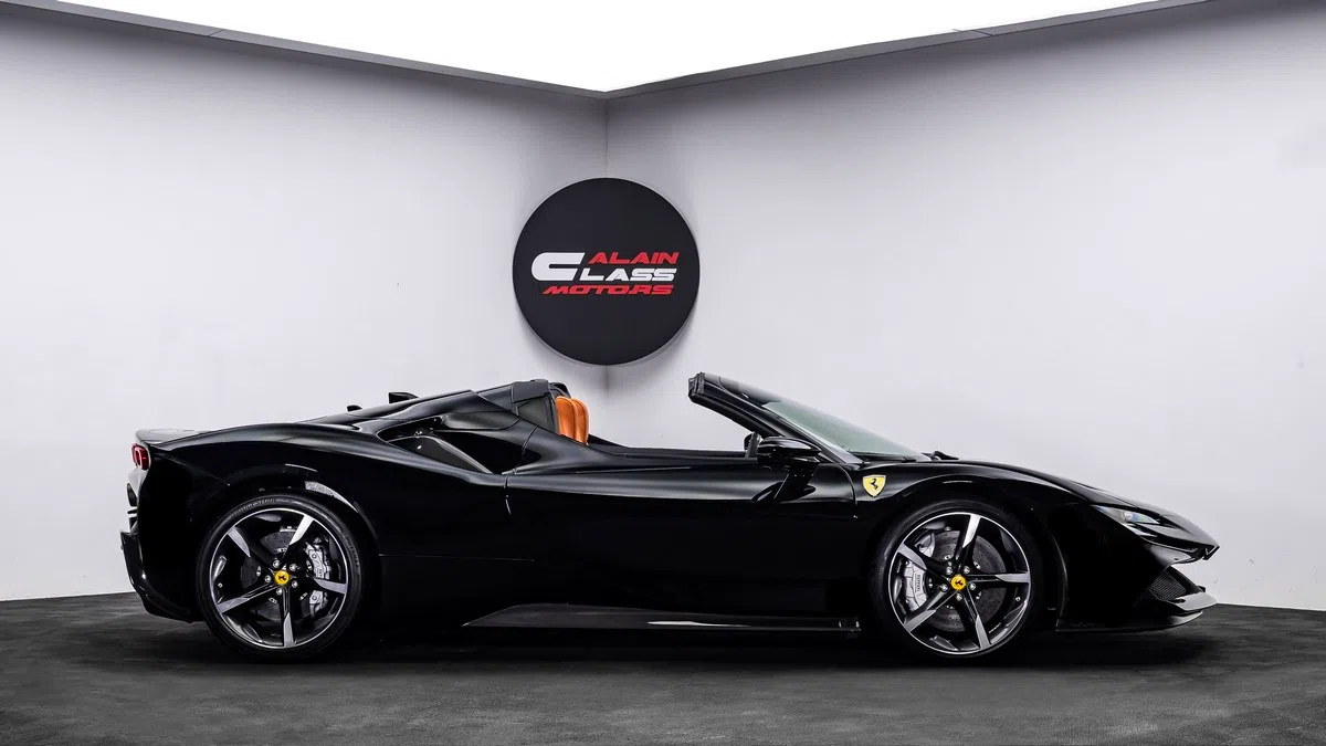 2024 Ferrari SF90 Spider for sale, exterior, Nero Opaco