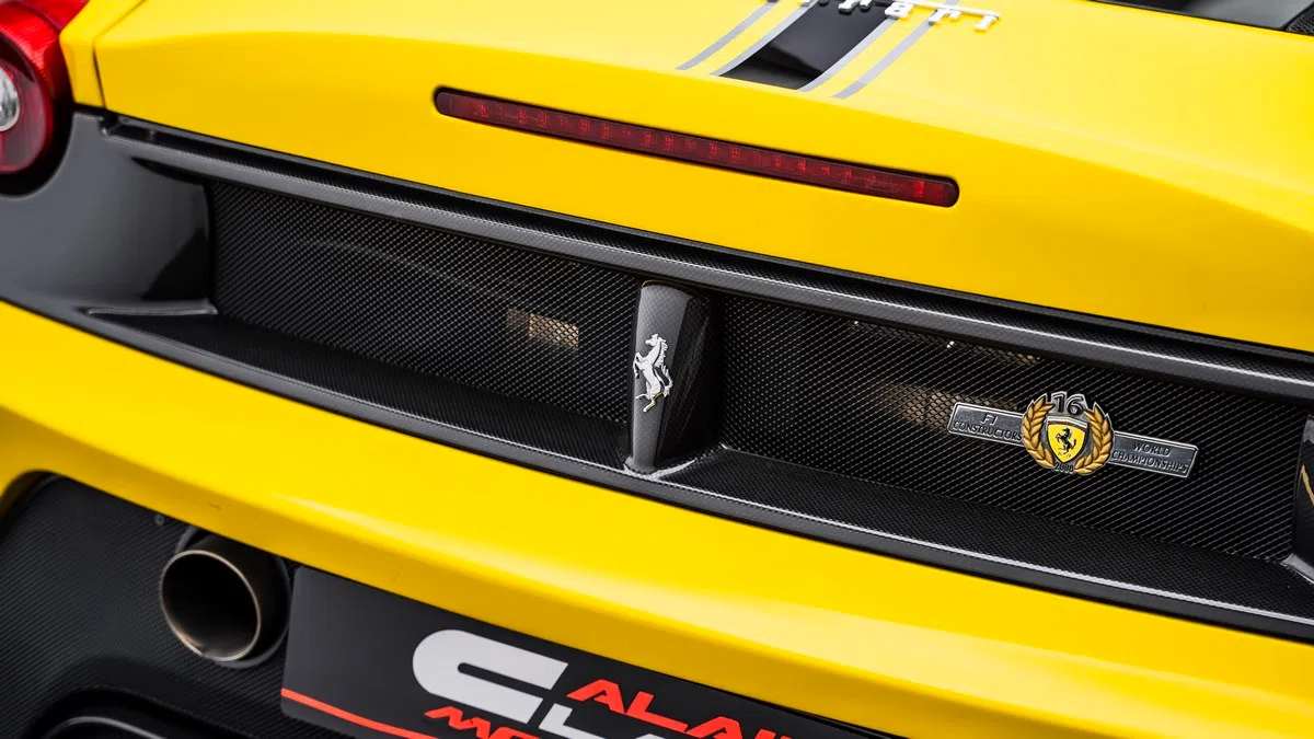 2009 Ferrari F430 Scuderia Spider 16M, detail