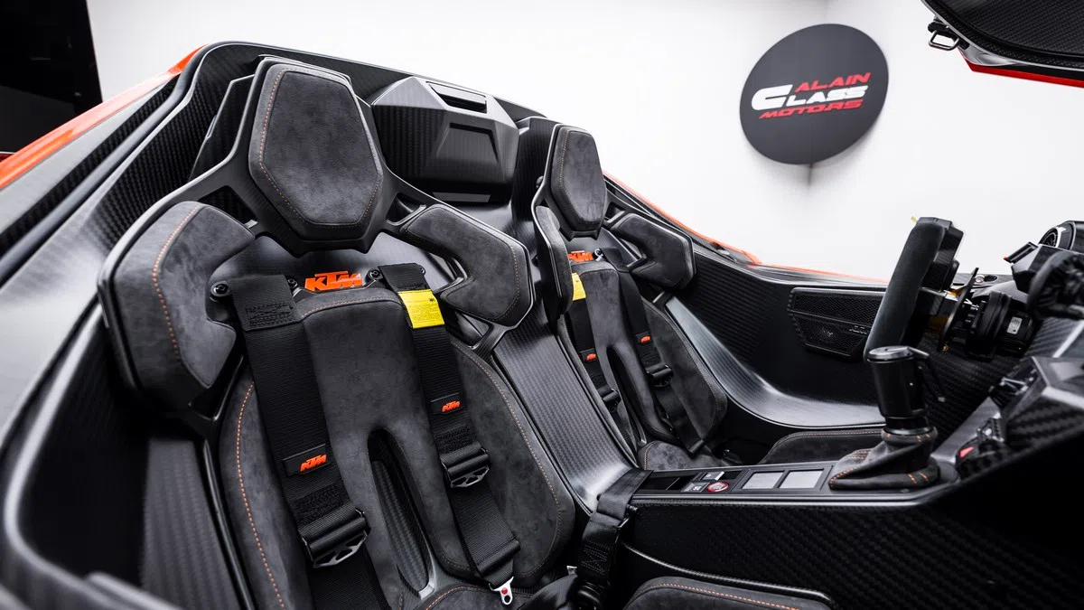 2024 KTM X-BOW GT-XR interior, seats, Black