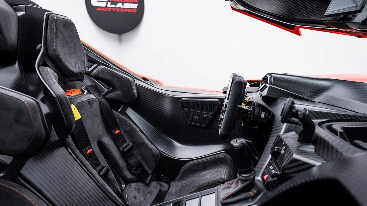 2024 KTM X-BOW GT-XR interior, Black