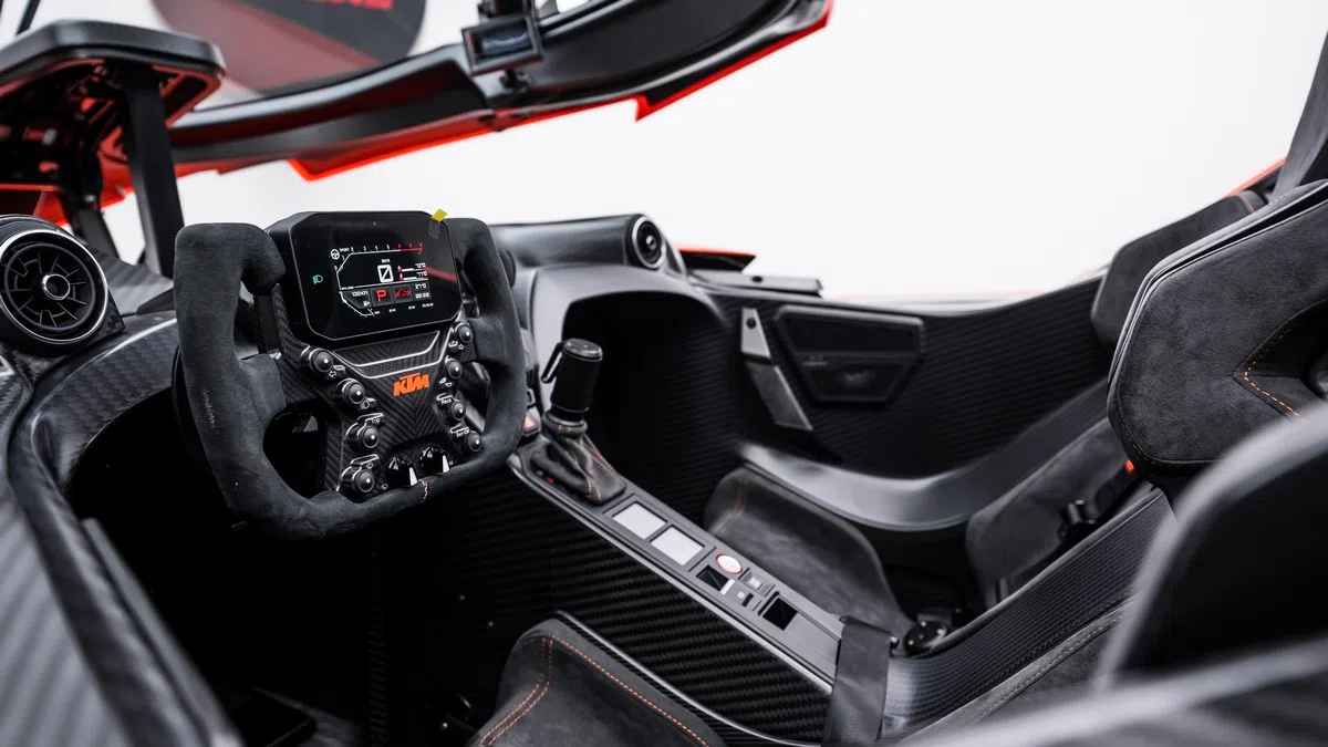 2024 KTM X-BOW GT-XR interior, Black