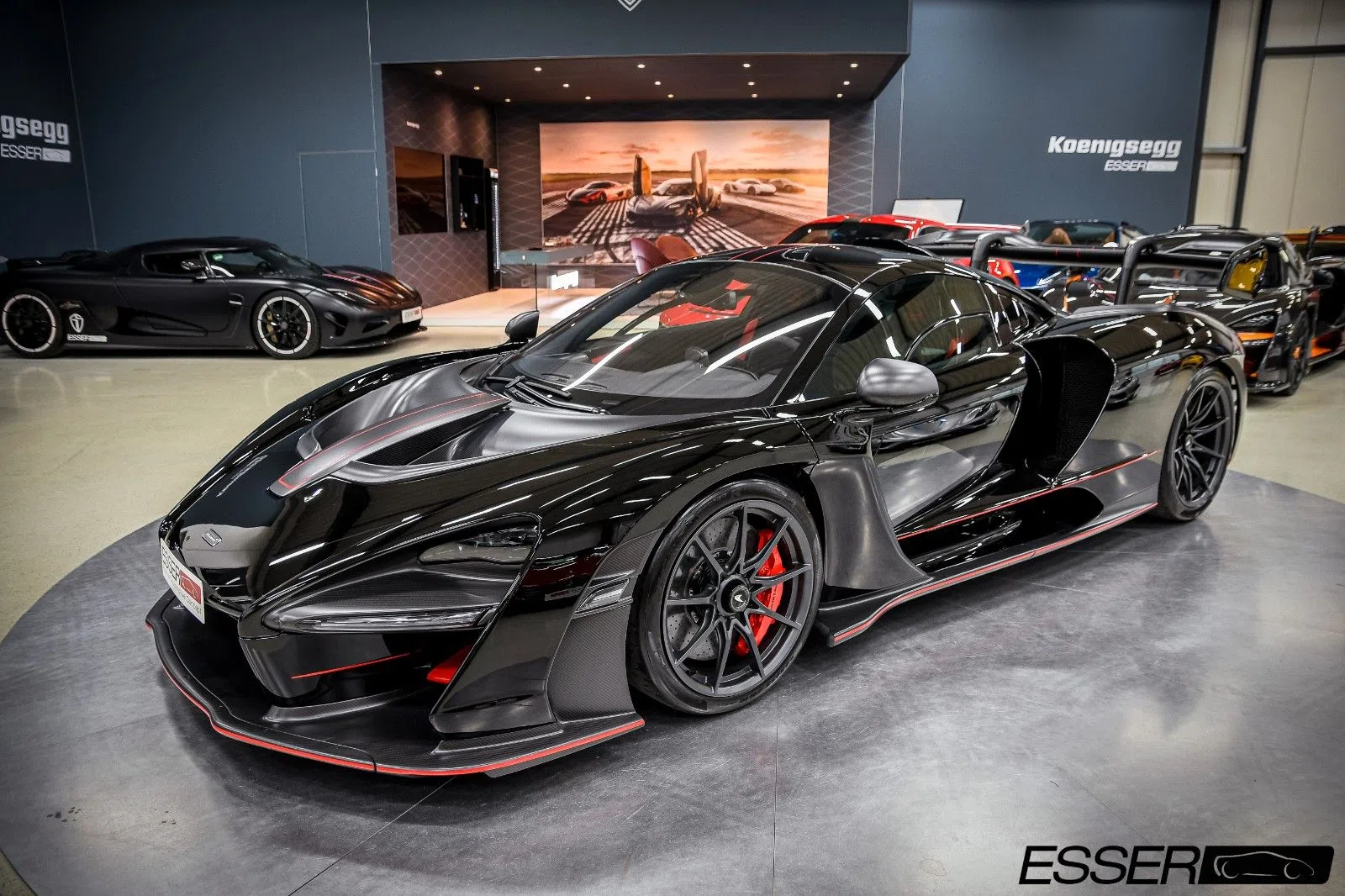 2019 McLaren Senna for sale, exterior, Black