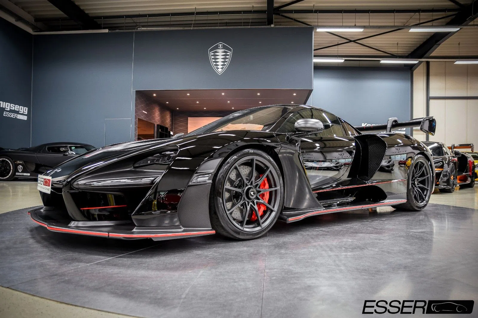 2019 McLaren Senna for sale, exterior, Black