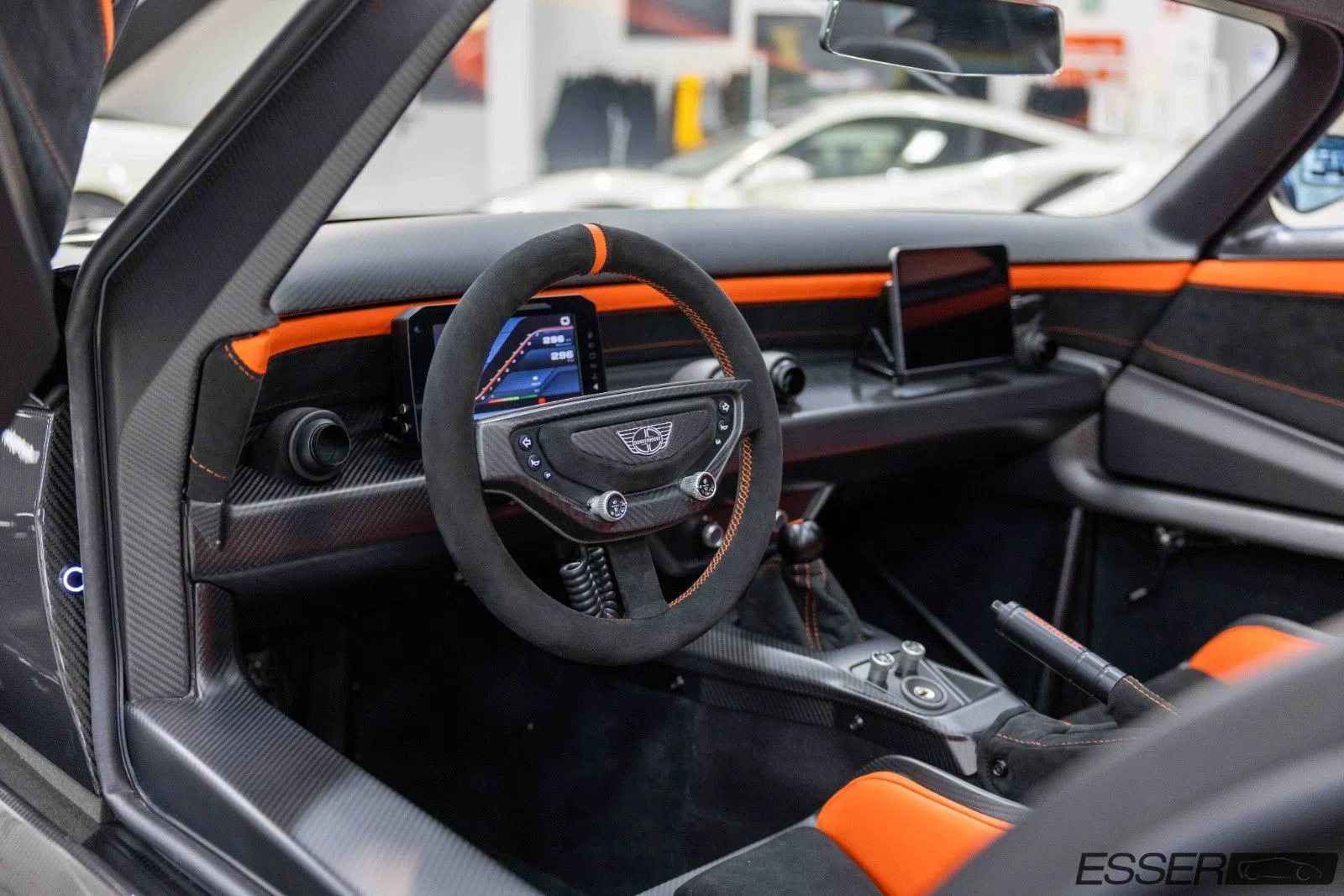 2024 Donkervoort F22 interior, dashboard