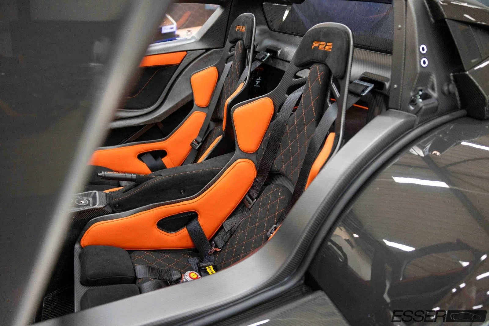 2024 Donkervoort F22 interior, seats