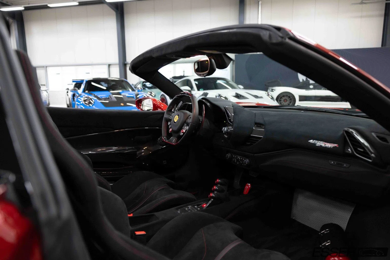 2020 Ferrari 488 Pista Spider interior