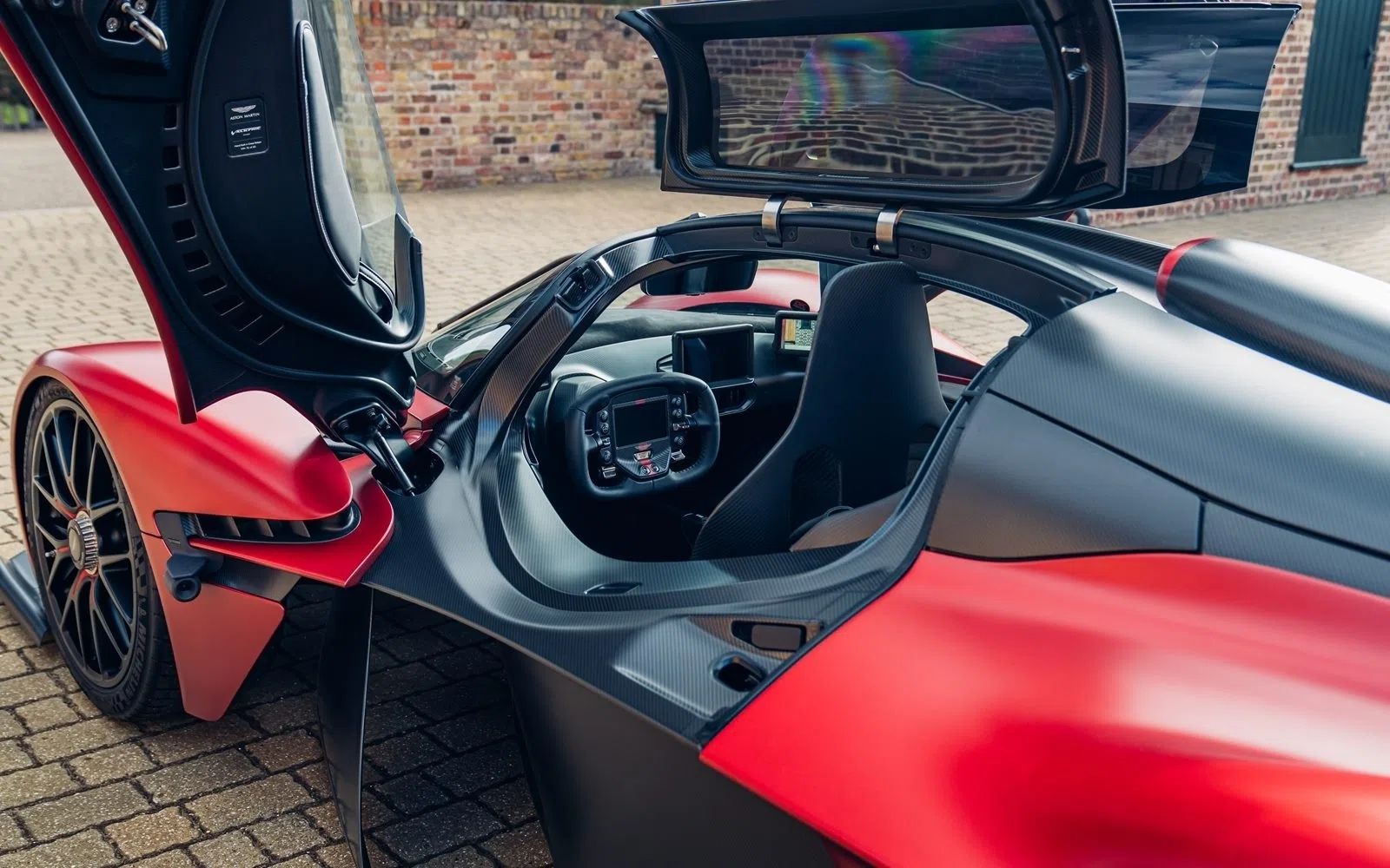 2023 Aston Martin Valkyrie Spider interior, dashboard