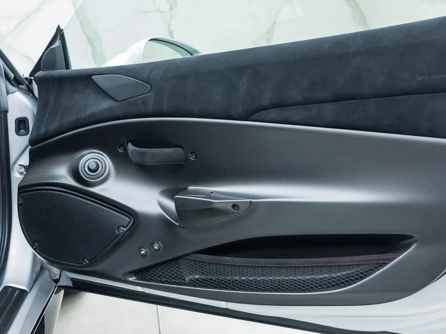 2019 Ferrari 488 Pista Piloti interior, door panel, Nero Alcantara