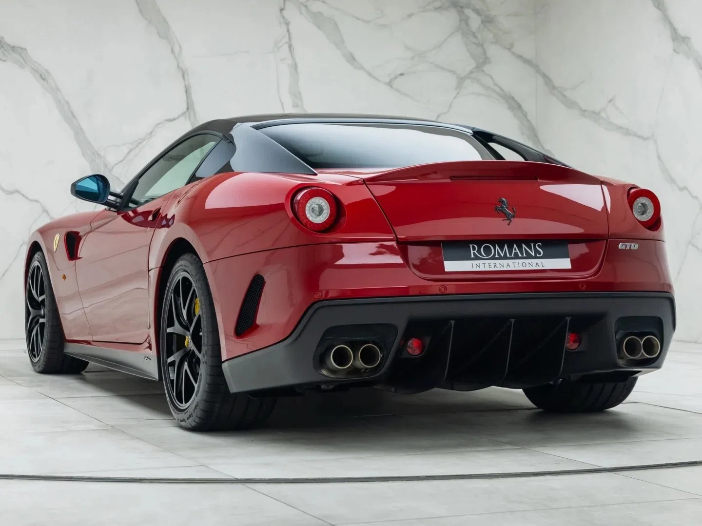2011 Ferrari 599 GTO for sale, exterior, Rosso Fuoco
