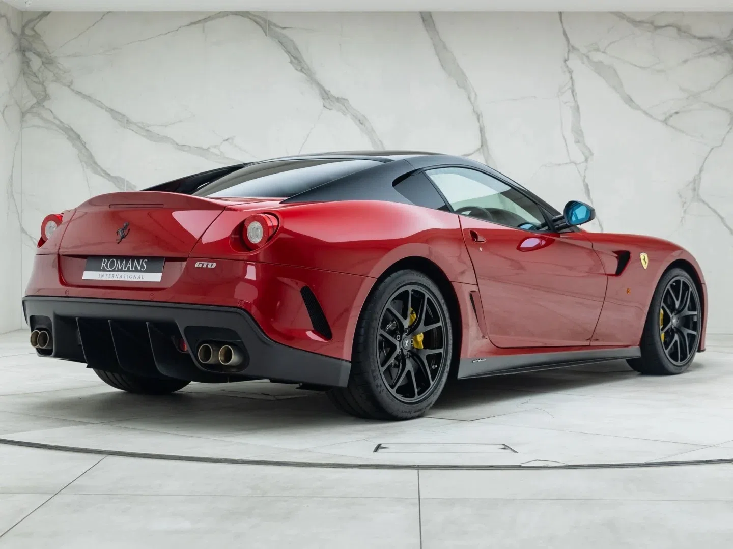 2011 Ferrari 599 GTO for sale, exterior, Rosso Fuoco