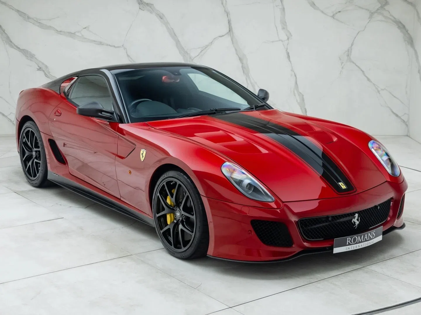 2011 Ferrari 599 GTO for sale, exterior, Rosso Fuoco