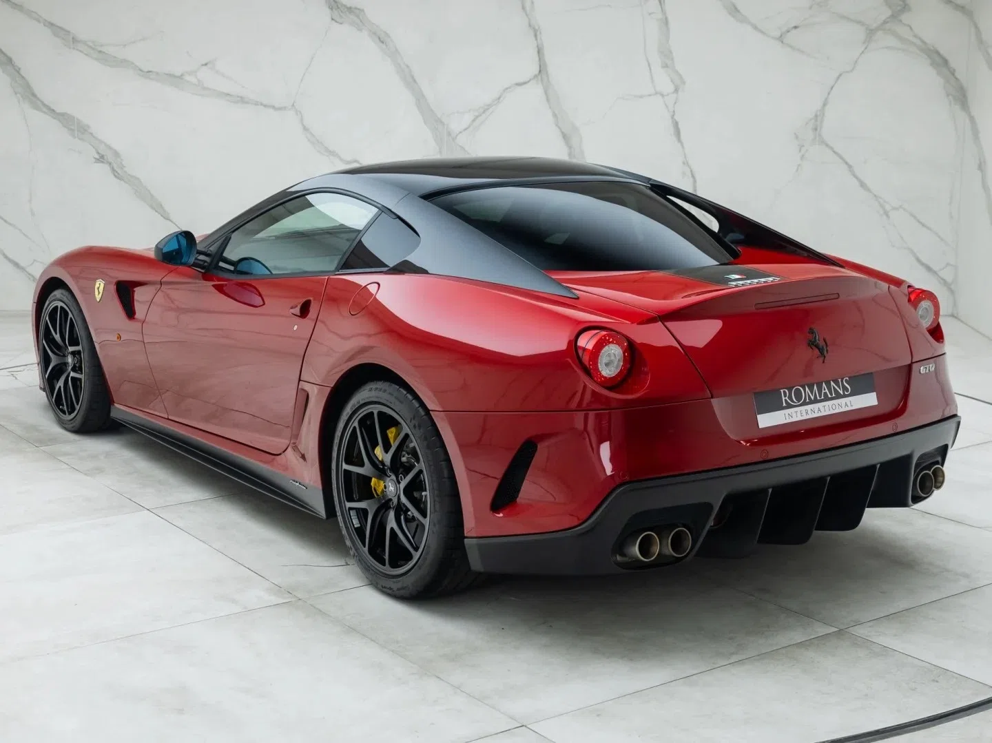 2011 Ferrari 599 GTO for sale, exterior, Rosso Fuoco