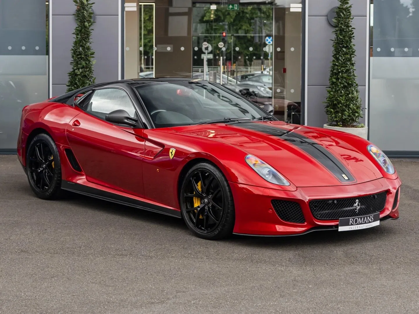2011 Ferrari 599 GTO for sale, exterior, Rosso Fuoco