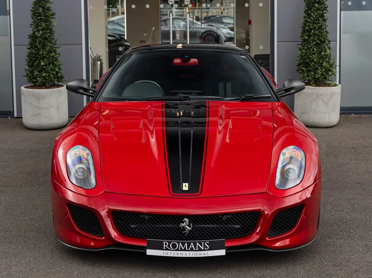 2011 Ferrari 599 GTO for sale, exterior, Rosso Fuoco