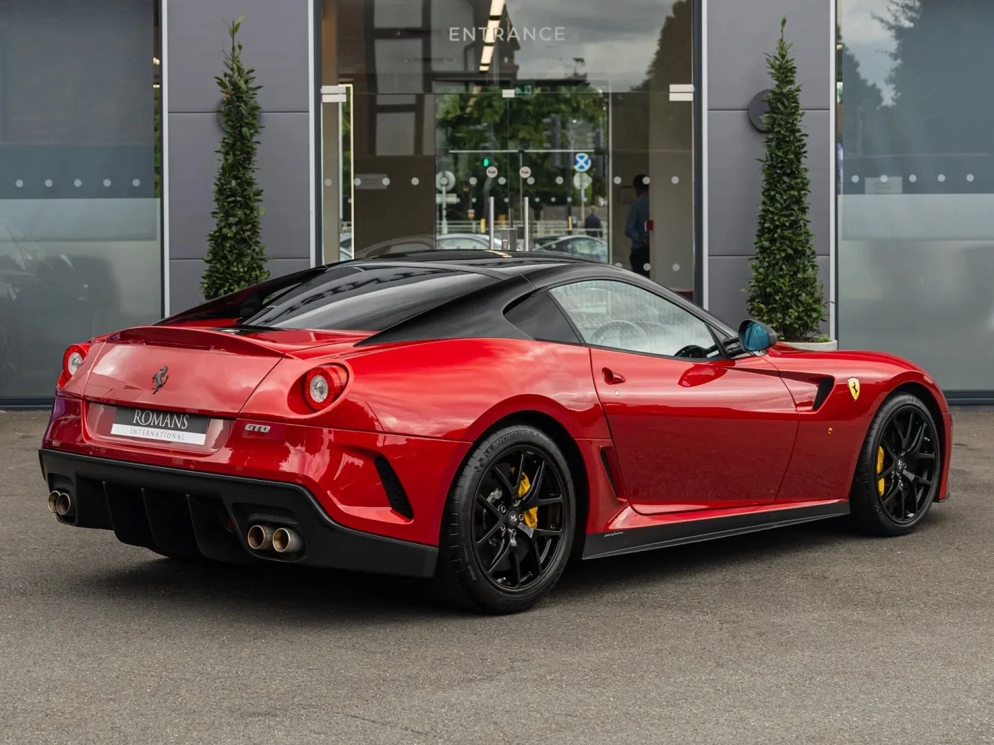 2011 Ferrari 599 GTO for sale, exterior, Rosso Fuoco
