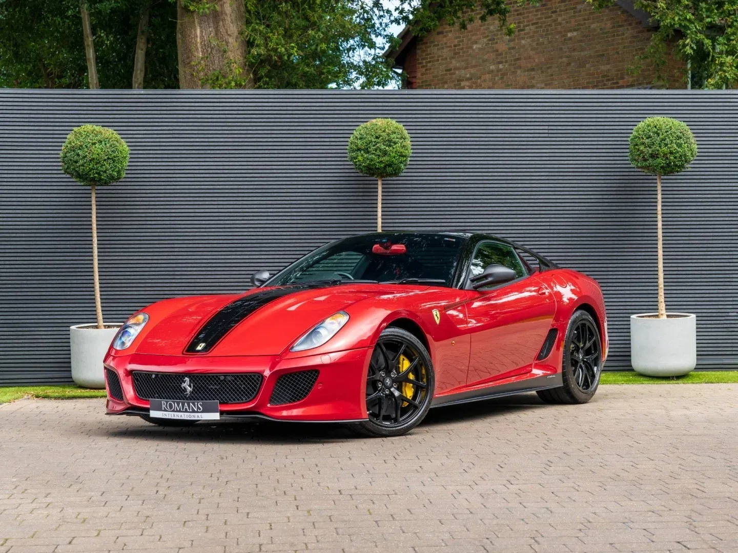 2011 Ferrari 599 GTO for sale, exterior, Rosso Fuoco